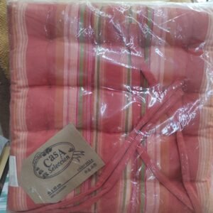 Cojin silla cuadrado rojo